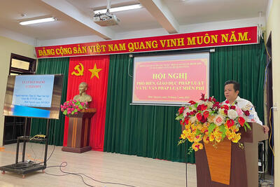 Xã Bình Nguyên: Tổ chức Hội nghị phổ biến, giáo dục Pháp luật và tư vấn pháp luật miễn phí